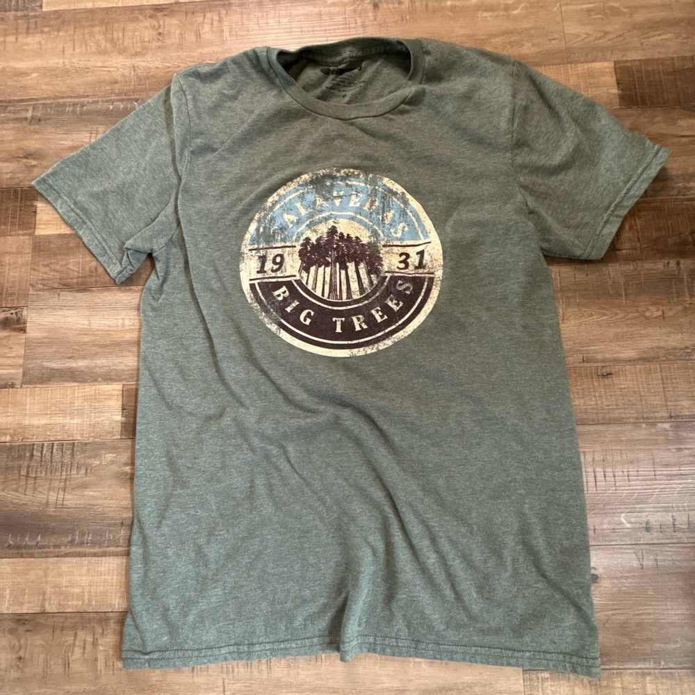 Ouray Sportswear featuring Calaveras Big Trees State Park Sz M Heather Green